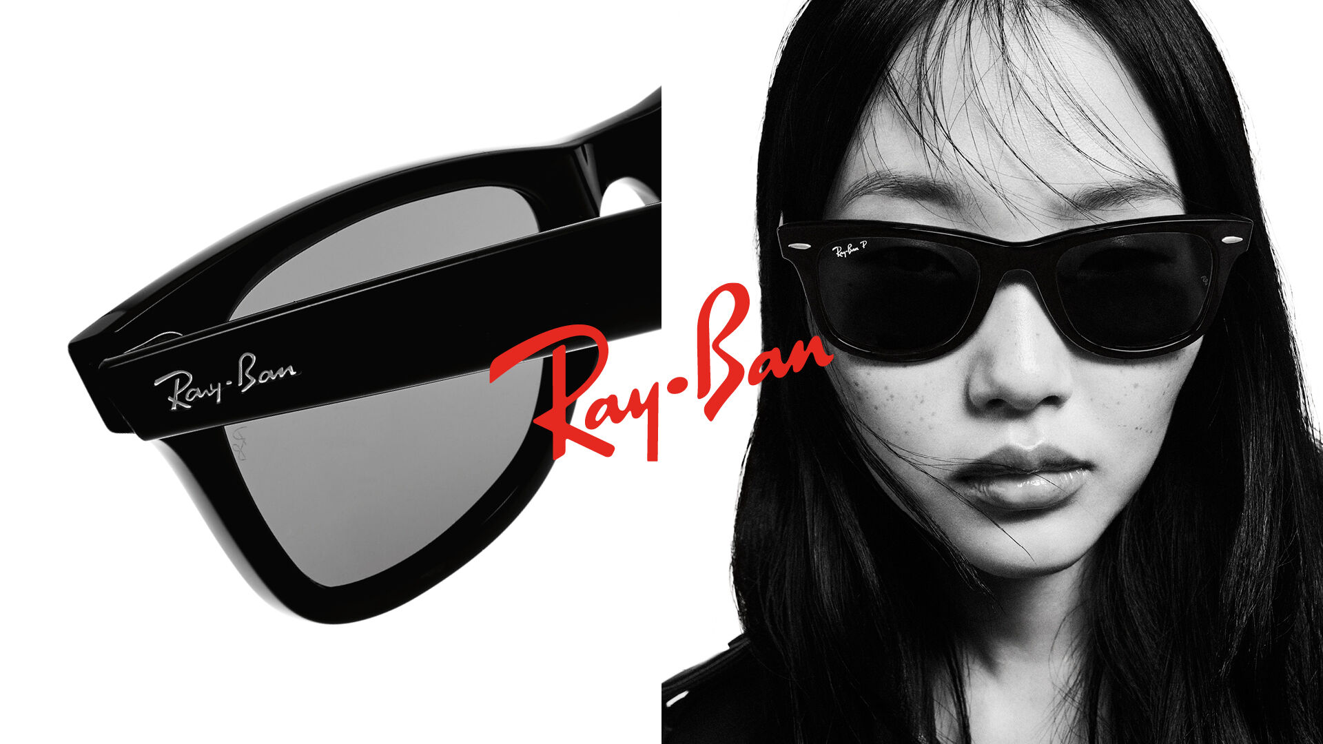 Rayban RB4439D ブラック RB4439D Sunglasses in Black and Dark Green Polarized - RB4439D