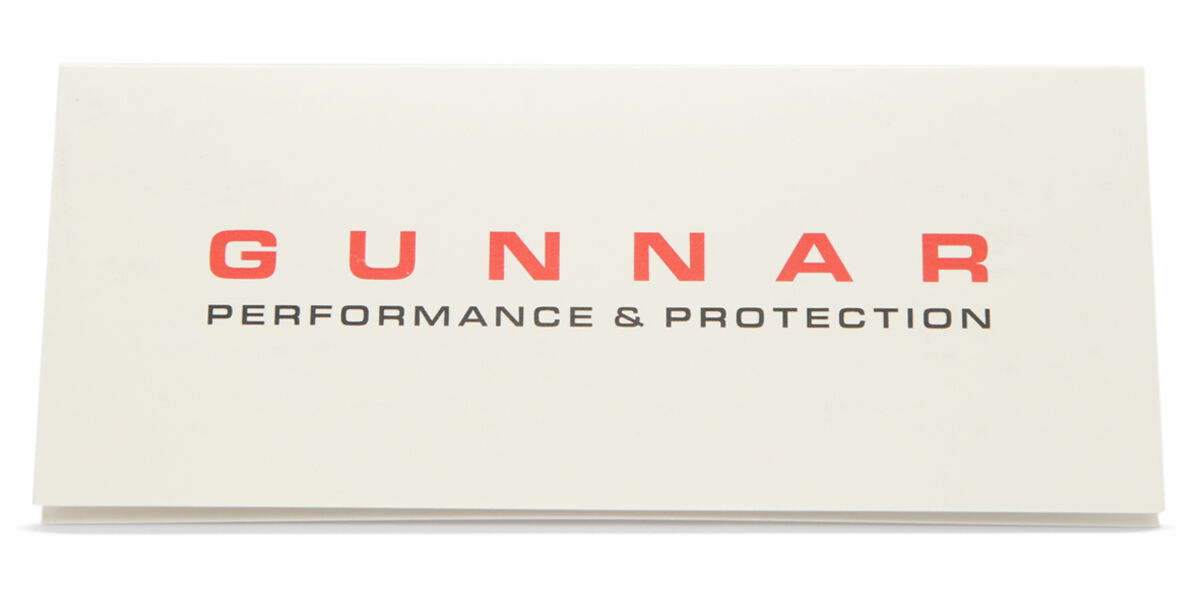 Gunnar Attache ATT-01409 Blue-Light Block Oval Transparent Blue ...