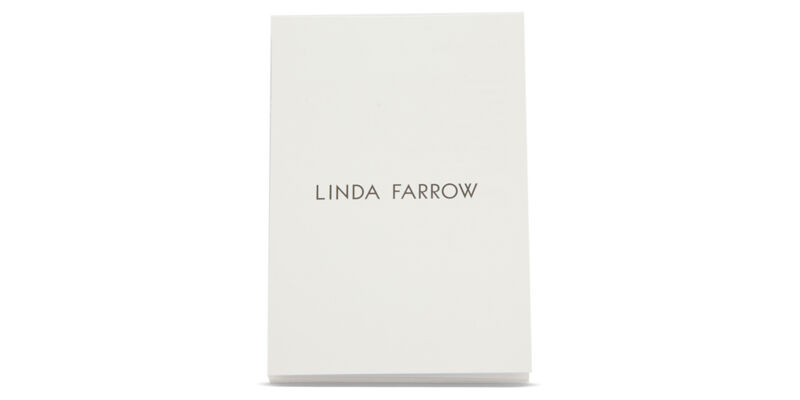 Linda Farrow MATTHEW WILLIAMSON MW2 C8 Oval Transparent Green ...