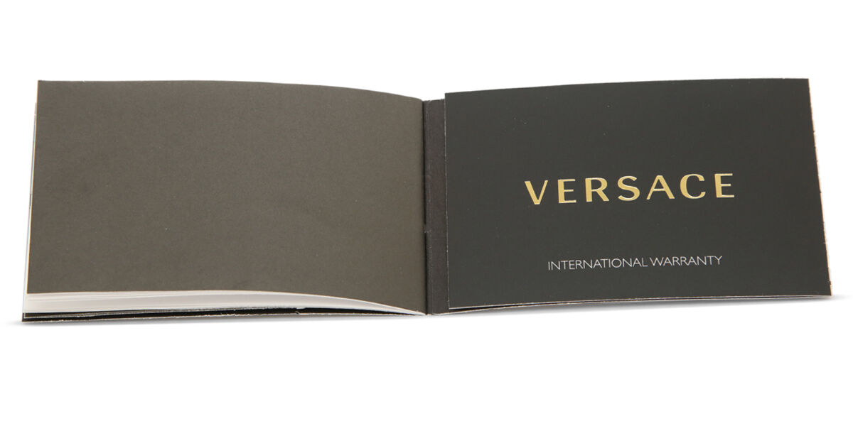 Versace VE3371D Asian Fit GB1 Square Black Eyeglasses