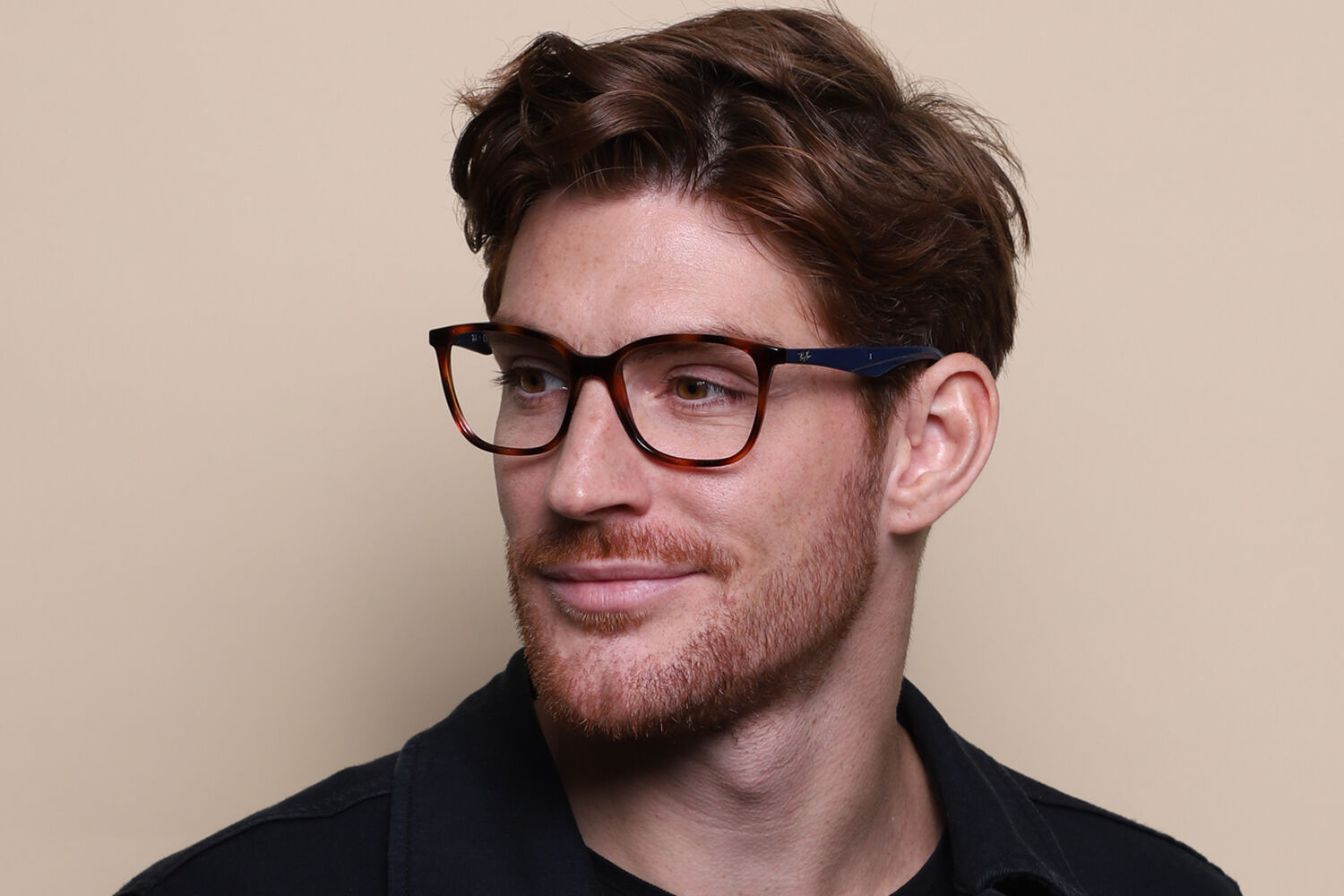 Ray-Ban RX7066 Active Lifestyle 5585 Square Light Havana