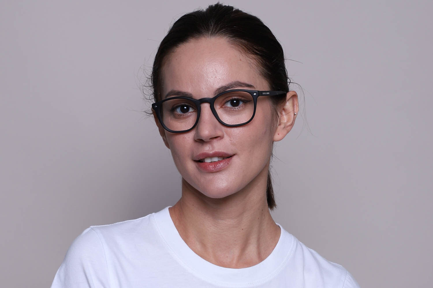 Giorgio Armani AR7074 5042 Oval Matte Black Eyeglasses