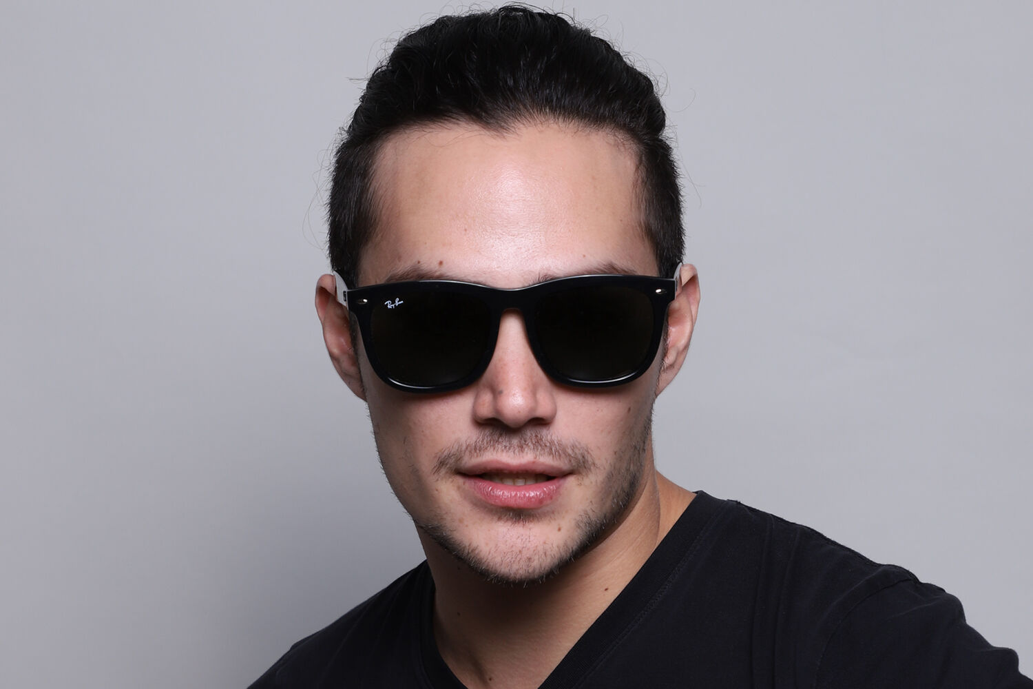 Ray-Ban RB4260D Asian Fit 601/71 Square Black Sunglasses