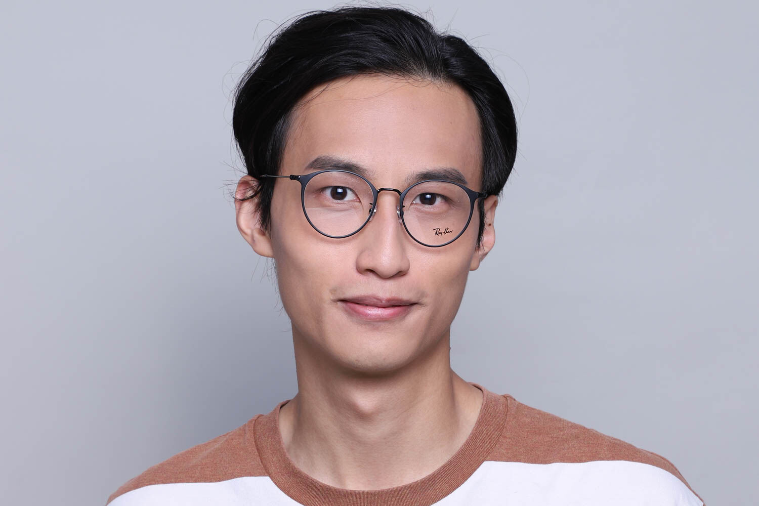 Ray-Ban RX6378F Asian Fit 2904 Round Matte Black Eyeglasses