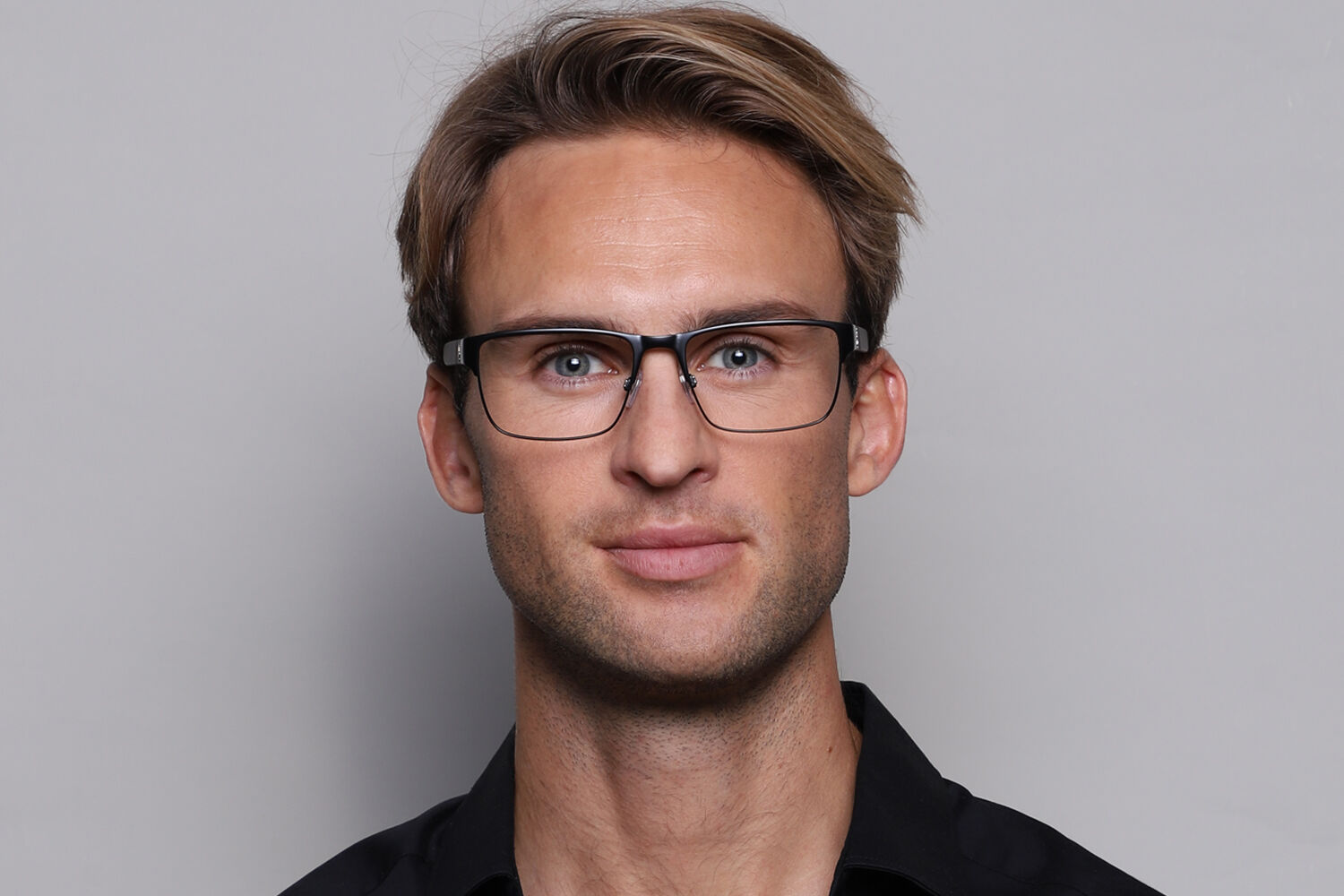 Polo Ralph Lauren グレー ブレザー❁0253 Polo Ralph Lauren PH1175 9038 Rectangle Matte Black Eyeglasses