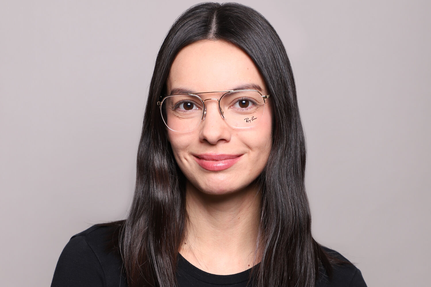Ray-Ban RX6444 2500 Aviator Gold Eyeglasses | SmartBuyGlasses Canada