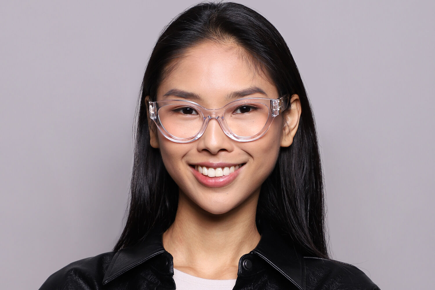Miu Miu MU01VV 2AZ1O1 Clear Eyeglasses | SmartBuyGlasses Canada
