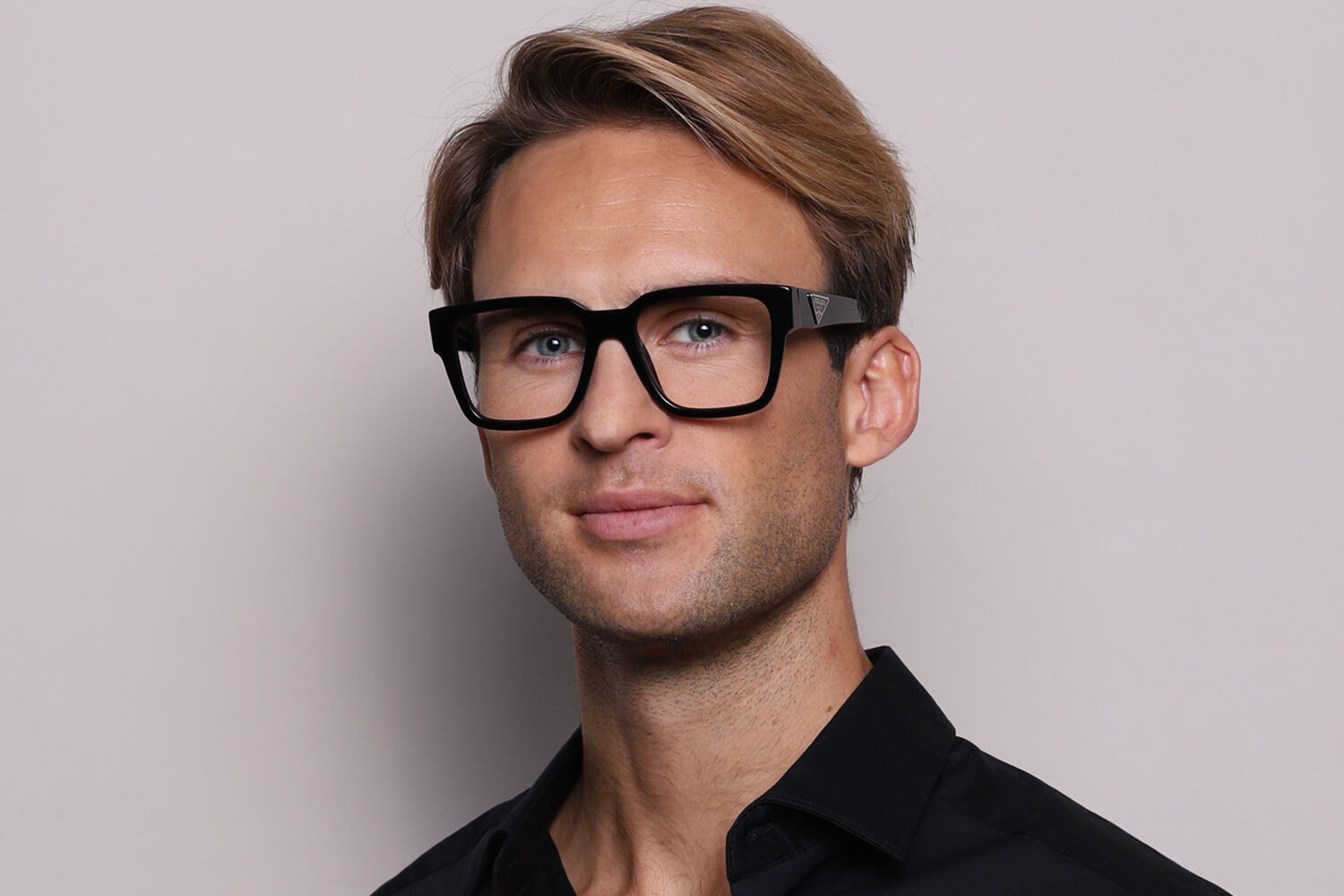 Prada PR 08ZV 1AB1O1 Square Black Eyeglasses | SmartBuyGlasses Canada