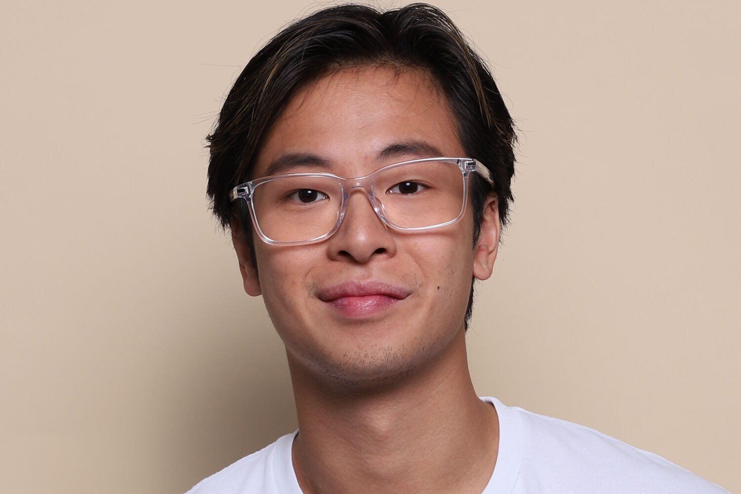 Prada PR 14WVF Asian Fit 2AZ1O1 Clear Eyeglasses | SmartBuyGlasses