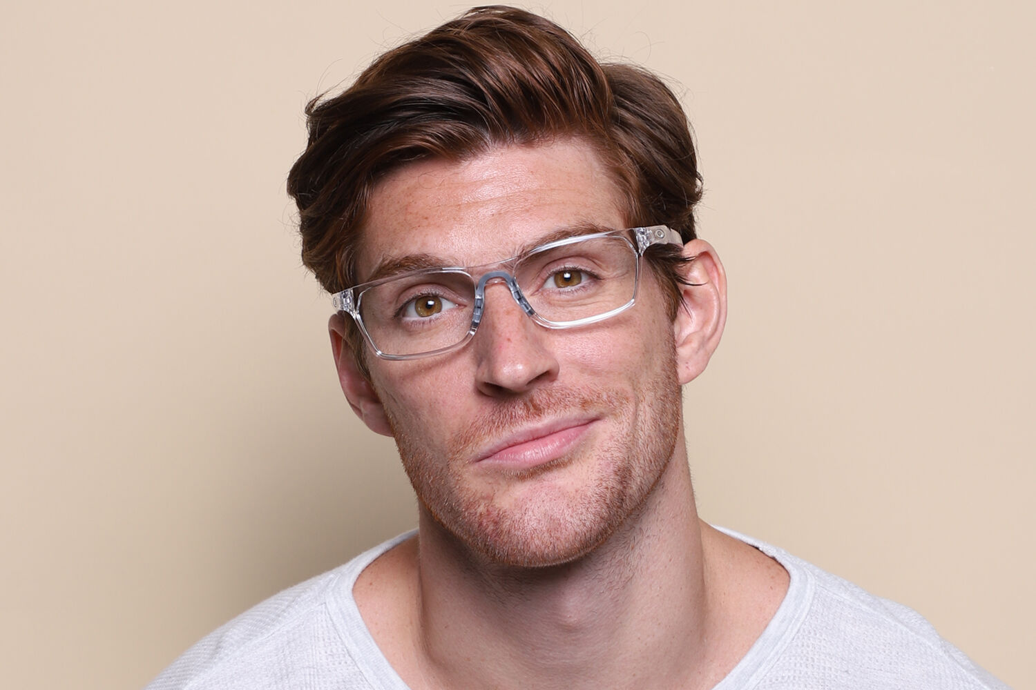 Oakley OX8032 HEX JECTOR 803206 Rectangle Glossy Clear Eyeglasses