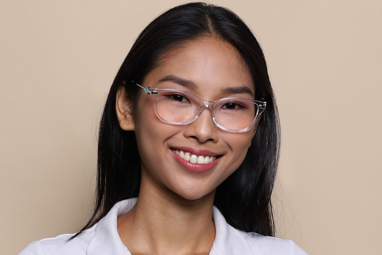 【専用】Tiffany & Co. Tiffany & Co. TF2207F Asian Fit 8047 Square Clear Eyeglasses