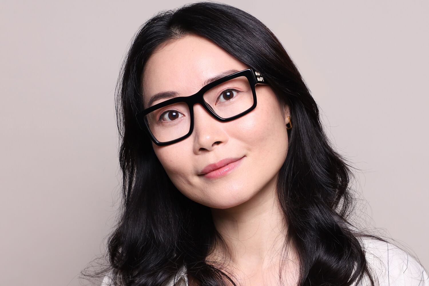 Miu Miu MU02XV 1AB1O1 Rectangle Black Eyeglasses | SmartBuyGlasses