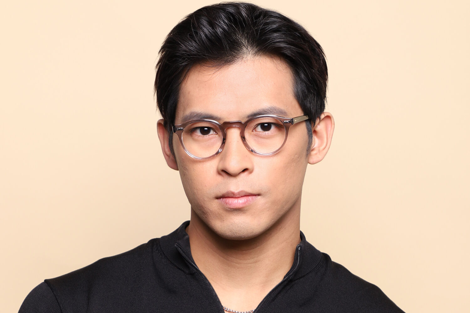 Oliver Peoples OV5186 Gregory Peck 1484 Oval Transparent Grey