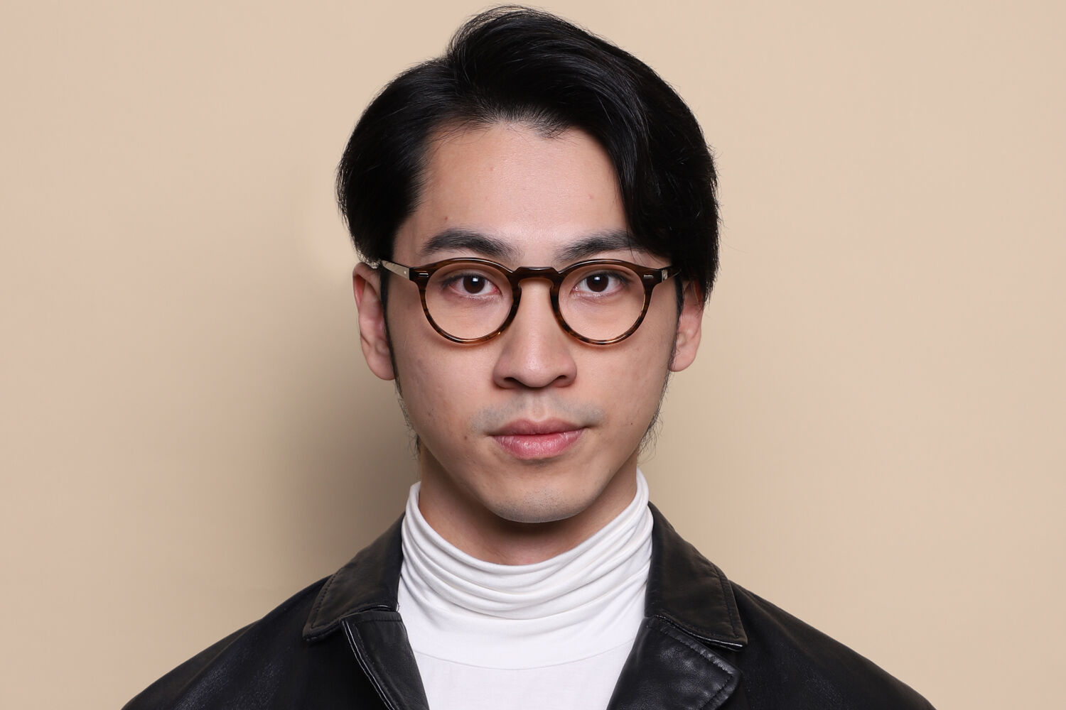 Oliver Peoples OV5186 Gregory Peck 1689 Oval Striped Sepia Brown