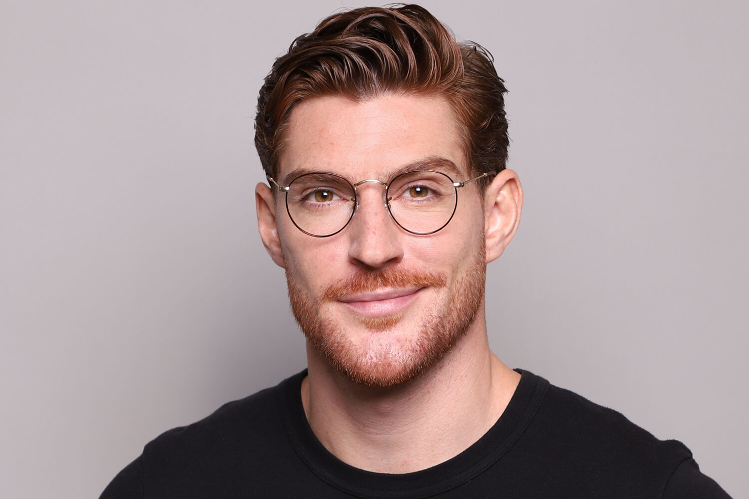 Ray-Ban RX3447V Round Metal 3188 Oval Matte Tortoise On Matte