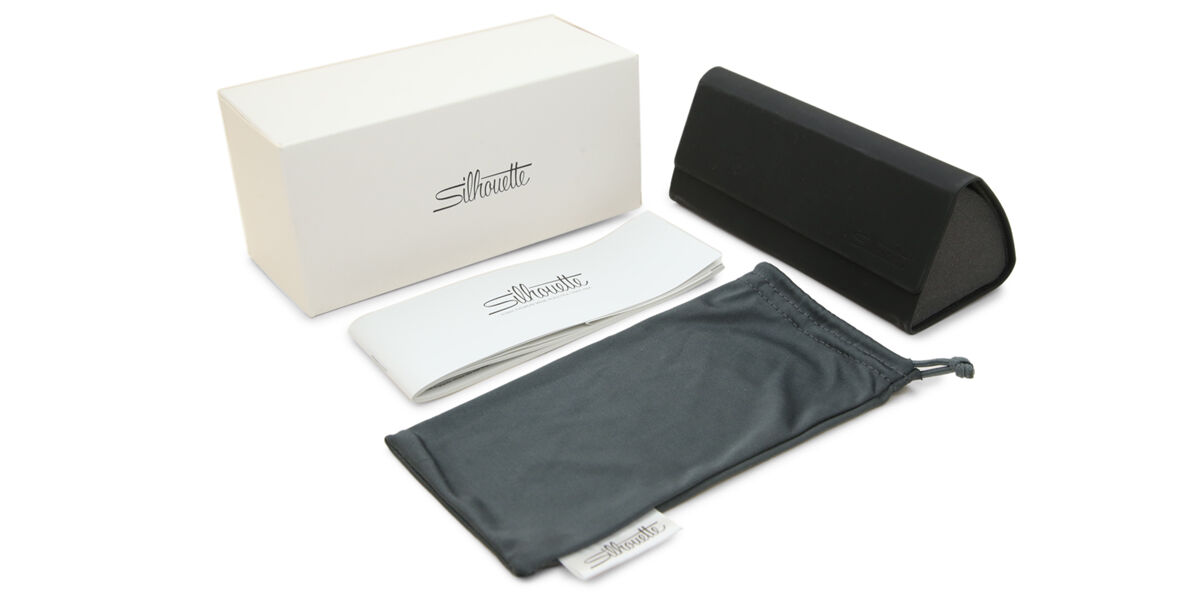 Silhouette 1590/75 9030 Cat Eye Black Eyeglasses | SmartBuyGlasses