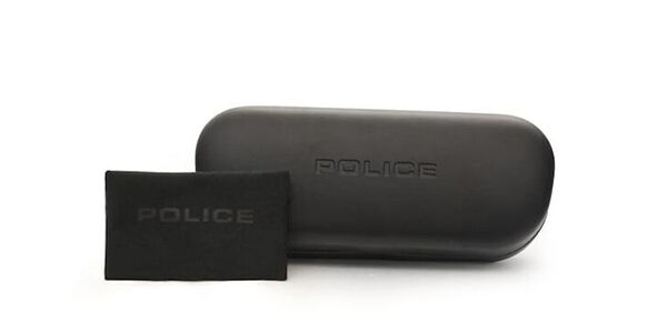Police SPLN43 FOREVER 1 700K Square Shiny Black Sunglasses