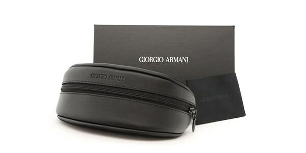 Giorgio Armani AR1512M 300273 Rectangle Matte Pale Gold Sunglasses