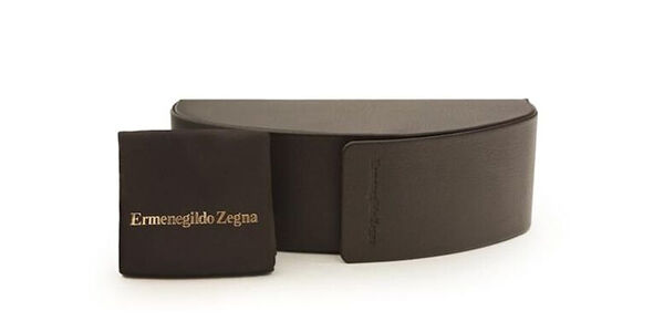 Ermenegildo Zegna ZC5005 001 Oval Black Eyeglasses