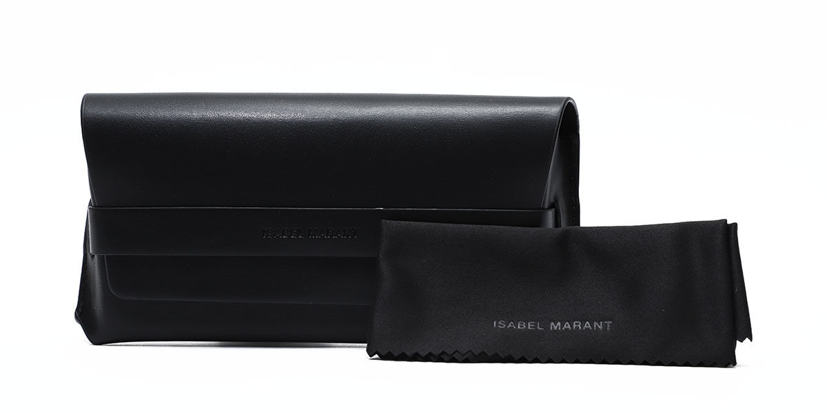 Isabel Marant IM 0046 BSC Pilot Black Silver Eyeglasses