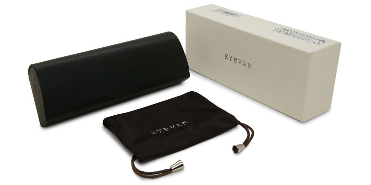 EYEVAN MacDougal-SUN　PBK Eyevan Macdougal-Sun PBK Square Black Sunglasses | SmartBuyGlasses