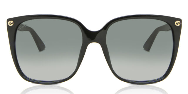 Gucci GG0022S 001 Square Black Sunglasses | SmartBuyGlasses  display picture 1