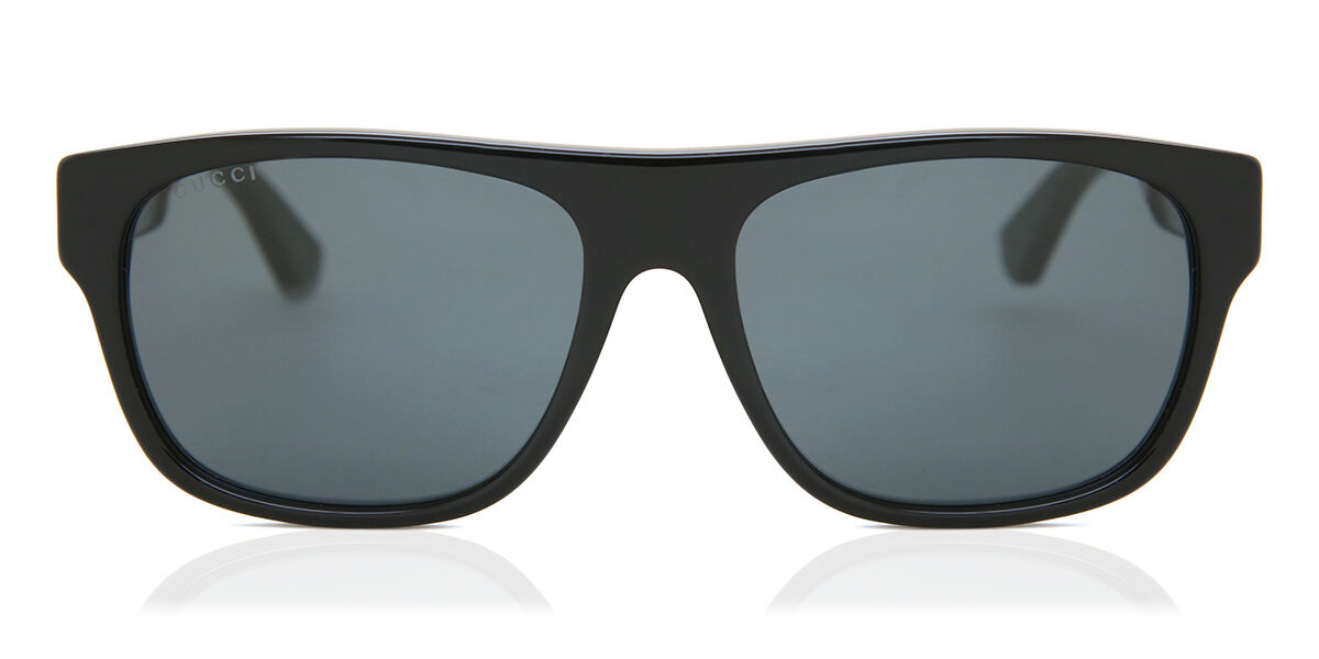 【GUCCI】archive sunglasses l eyewear Gucci GG0341S 001 Square Black Sunglasses | SmartBuyGlasses Canada