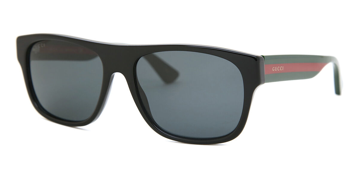 Gucci GG0341S 001 Square Black Sunglasses | SmartBuyGlasses Canada