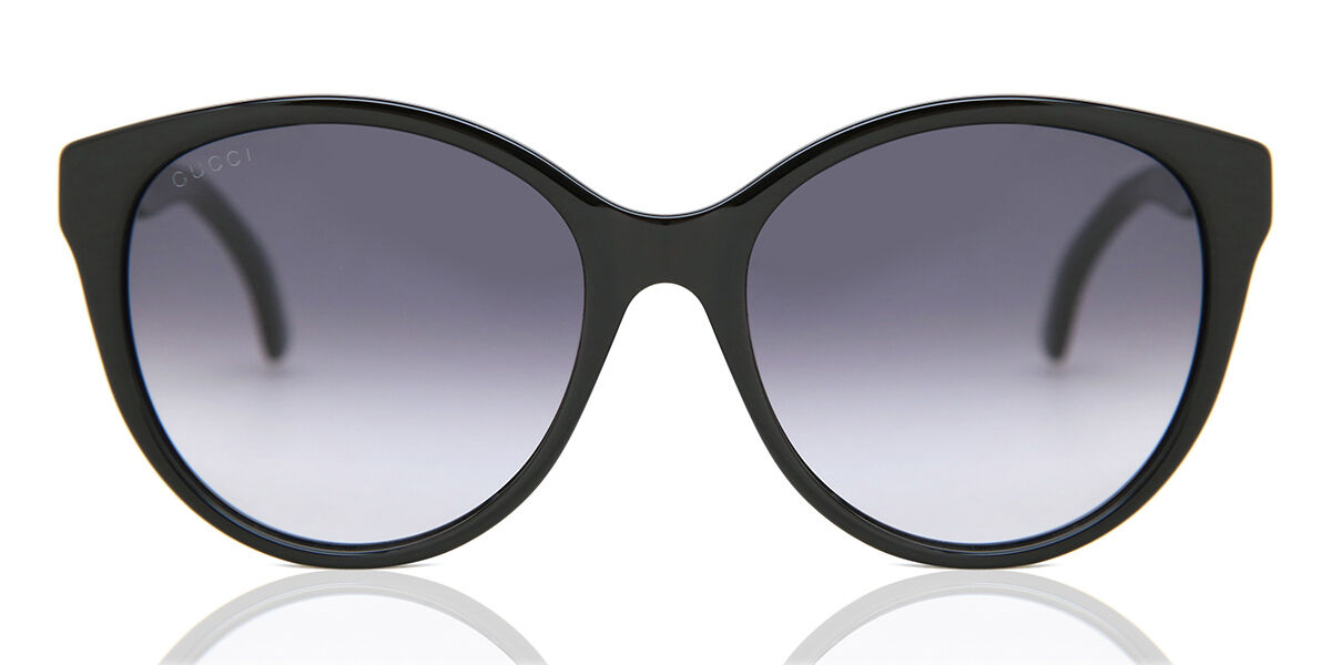 Gucci GG0631S 001 Oval Black Sunglasses | SmartBuyGlasses Canada