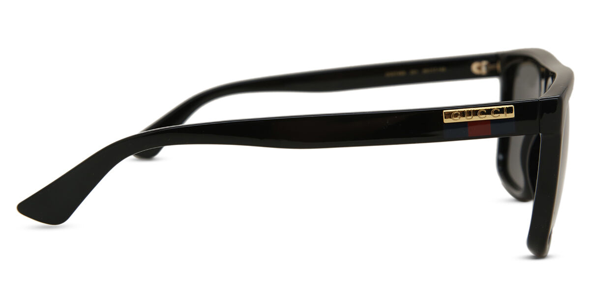 gucci サングラス　ブラック　メンズ　品番　gg0748s ケース付き Gucci GG0748S 001 Square Black Sunglasses | SmartBuyGlasses Canada