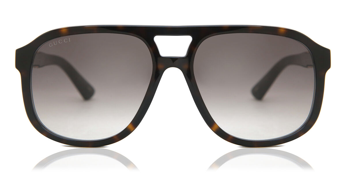 Gucci GG1188S 003 Pilot Havana Sunglasses | SmartBuyGlasses Canada