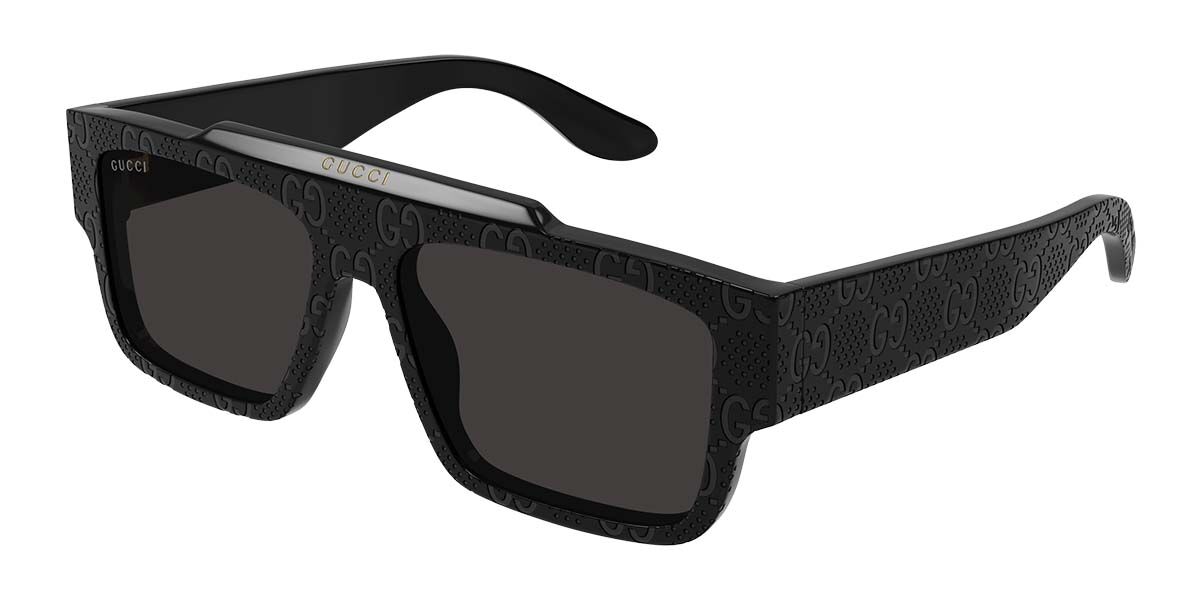 Gucci GG1460S 006 Pilot Patter/Black Sunglasses | SmartBuyGlasses