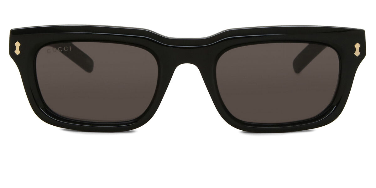 Gucci GG1524S 001 Rectangle Black Sunglasses | SmartBuyGlasses Canada