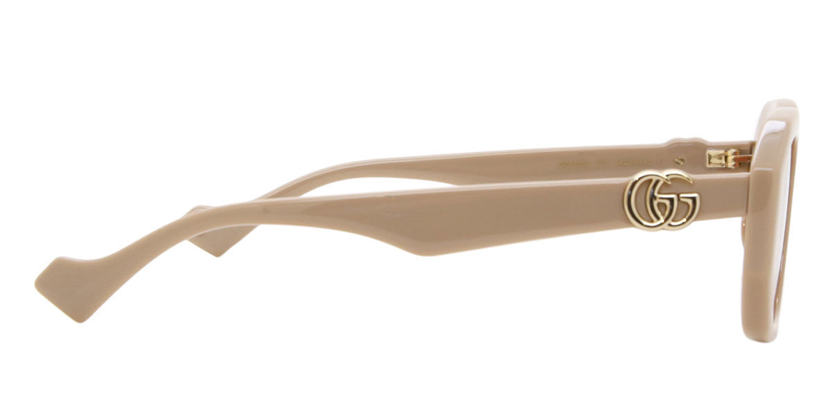 Gucci GG1535S 003 Geometric Nude Sunglasses | SmartBuyGlasses Canada