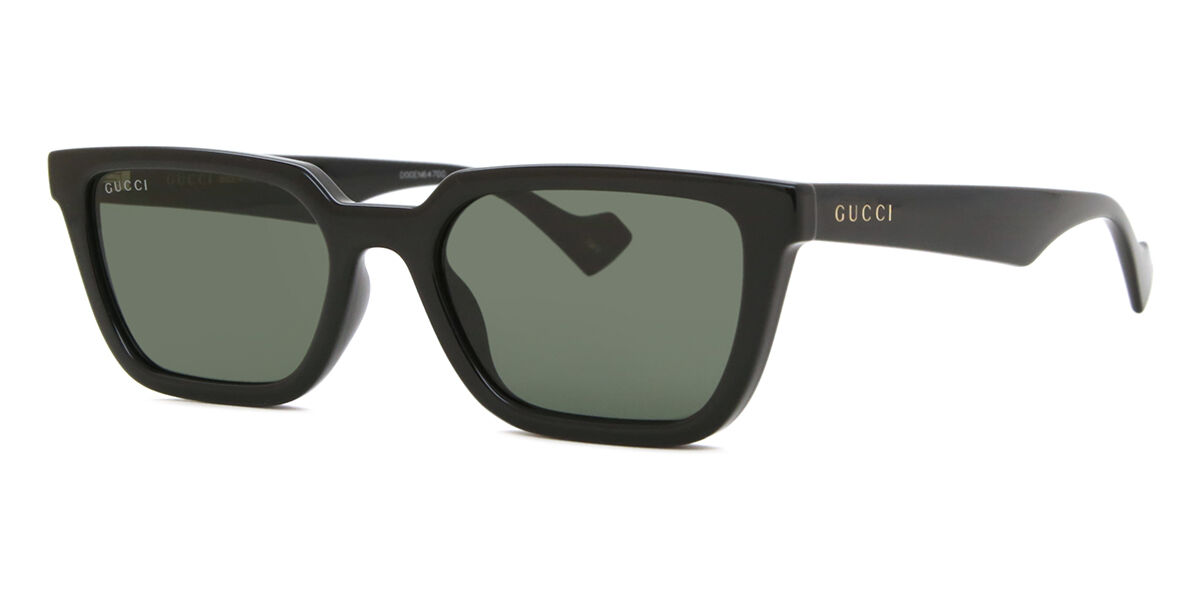 Gucci GG1539S 001 Rectangle Black Sunglasses | SmartBuyGlasses Canada