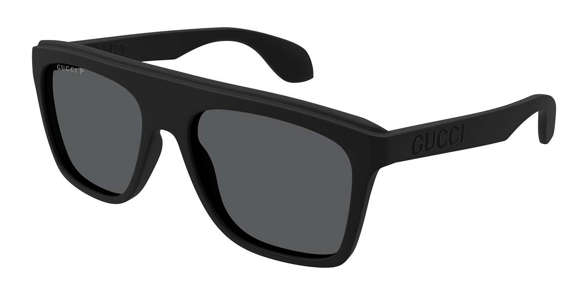 Gucci GG1570S 006 Square Black Sunglasses | SmartBuyGlasses Canada