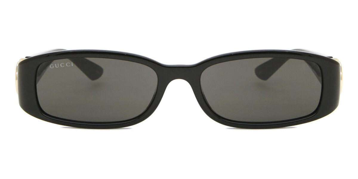 Gucci GG1661S 001 Rectangle Black Sunglasses | SmartBuyGlasses Canada