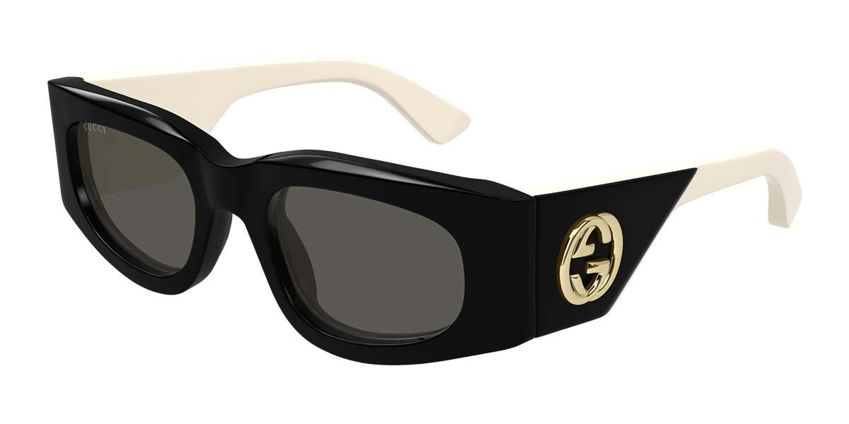 Gucci GG1664S 001 Cat Eye Black Sunglasses | SmartBuyGlasses Canada