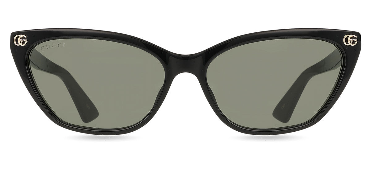 GUCCI Cat-Eye Sunglasses キャットアイシェイプサングラス メガネ グッチ GG1268SA-001 ブラック O/S 58▢15-145 （8853M） Gucci GG1815S 001 Cat Eye Black Sunglasses | SmartBuyGlasses Canada