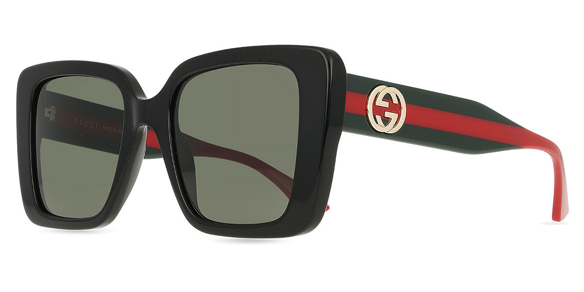 Gucci GG1861S 001 Square Black Sunglasses | SmartBuyGlasses Canada