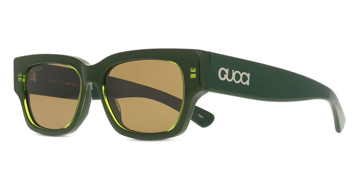 Gucci GG1794S 004 Square Green Sunglasses | SmartBuyGlasses Canada