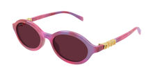 Gucci GG1527S 003 Oval Pink Sunglasses | SmartBuyGlasses Canada display picture 3