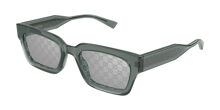 Gucci GG1111S 002 Square Dark Havana Sunglasses  display picture 1