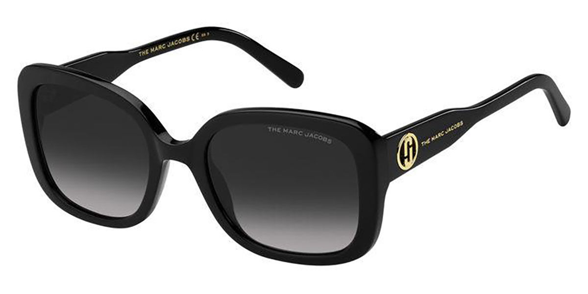 Marc Jacobs MARC 626/S 807/9O Square Black Sunglasses