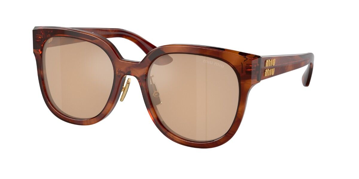 MIU MIU スクエア サングラス MU01ZS 1AB5S0 Miu Miu MU01ZS 1AB5S0 Square Black Sunglasses | SmartBuyGlasses Canada
