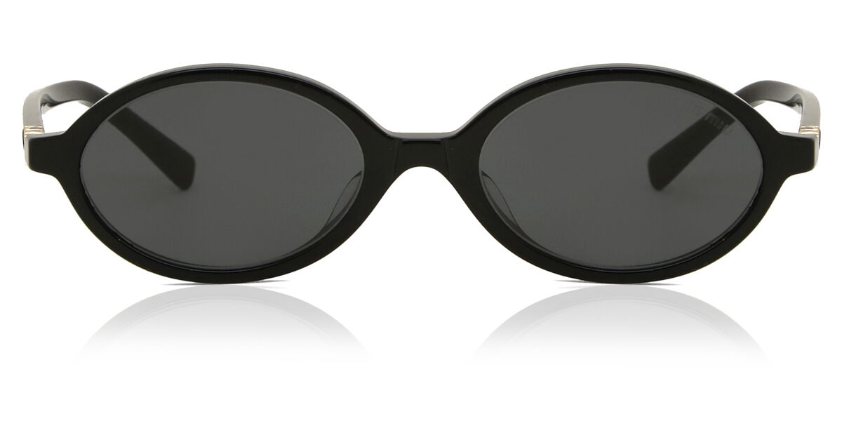 Miu Miu MU04ZSF Asian Fit VAU07F Oval Honey Yellow Tortoise