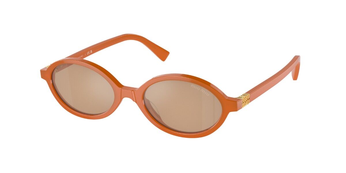 Myuさん専用 Miu Miu MU04ZSF Asian Fit VAU07F Oval Honey Yellow Tortoise