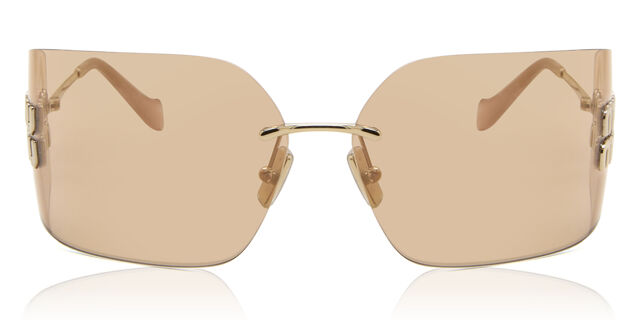 NEW SMU 54Y ZVN20F MIU MIU MU54YS ZVN20F WOMEN SUNGLASSES MU 54YS ZVN20F SHIELD Miu Miu MU 54YS Women main image 4