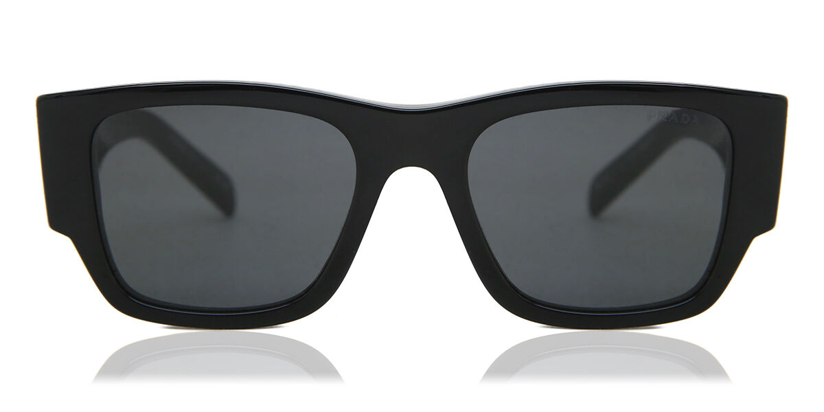 Prada PR 10ZS 1AB5S0 Square Black Sunglasses | SmartBuyGlasses Canada