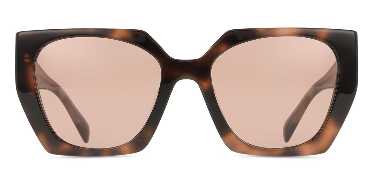 Prada PR 15WS 23A60B Cat Eye Dark Tortoise Sunglasses